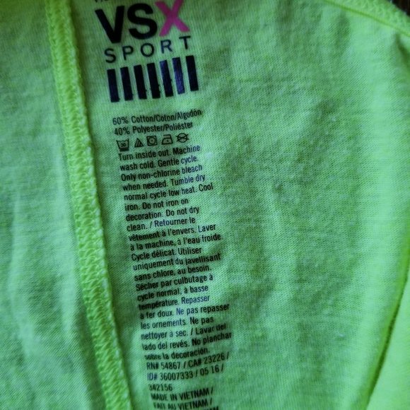 Victoria's Secret Fluorescent Green Tank Top - Picture 6 of 6